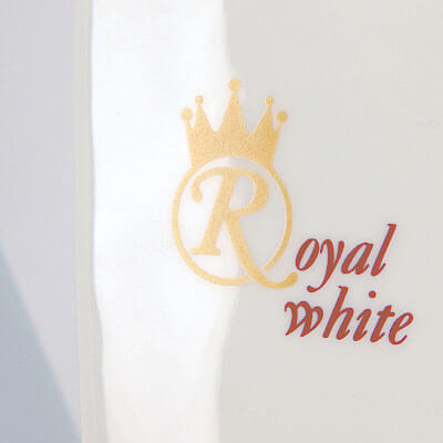 Matowy nadruk zlotopodobny